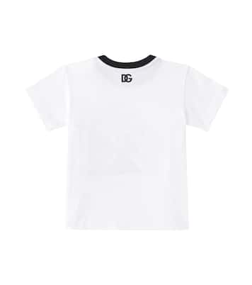 Bebé - camiseta de algodón estampada | Dolce&Gabbana Kids
