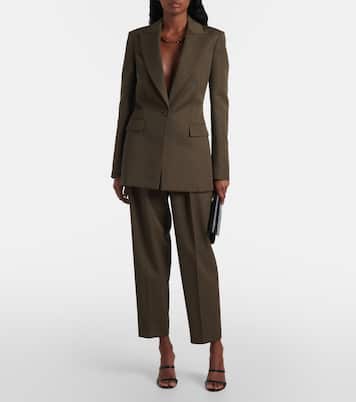 Pantalon droit Emmett en laine vierge | Altuzarra
