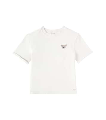 Camiseta Jarne de algodón bordada | Donsje