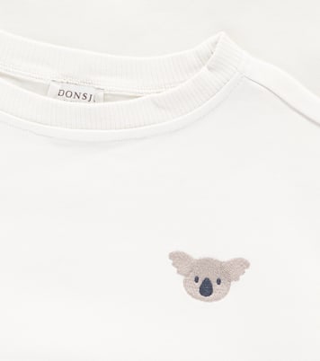 Camiseta Jarne de algodón bordada | Donsje