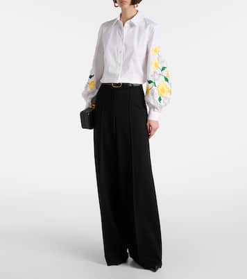 Camicia in popeline di misto cotone | Carolina Herrera