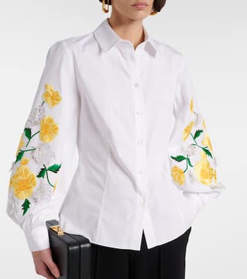 Camicia in popeline di misto cotone | Carolina Herrera