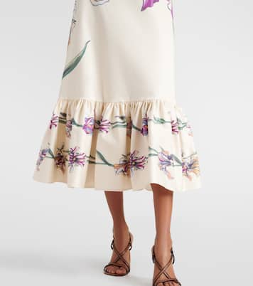 Midikleid Gingerbread aus einem Baumwollgemisch | La DoubleJ