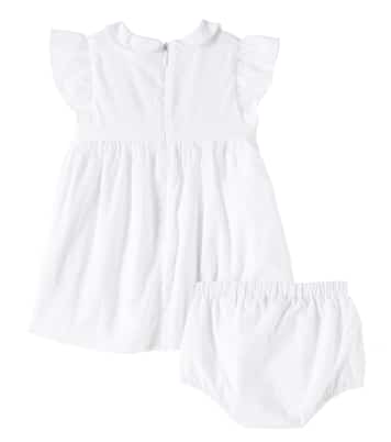 Baby - Abito in cotone con volant e culottes | Tartine et Chocolat