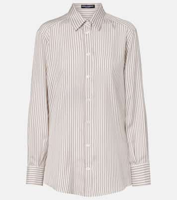 Striped silk shirt | Dolce&Gabbana