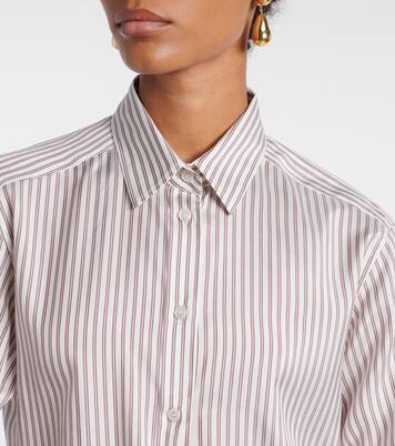 Striped silk shirt | Dolce&Gabbana