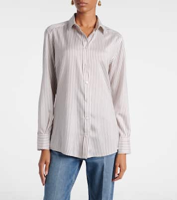 Striped silk shirt | Dolce&Gabbana