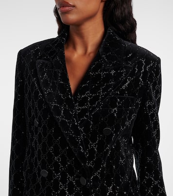 Cotton-blend blazer | Gucci