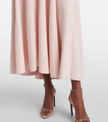 Flared midi dress | Norma Kamali