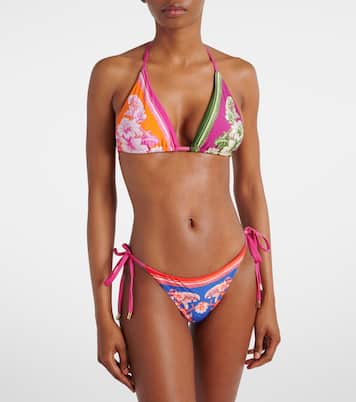 Top bikini con stampa floreale | Farm Rio