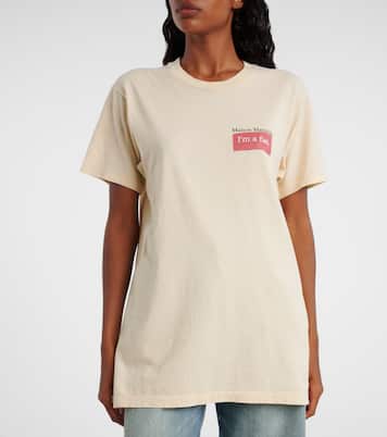 Printed cotton jersey T-shirt | Maison Margiela