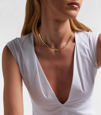 Collana in oro bianco e oro 14kt | Roxanne First