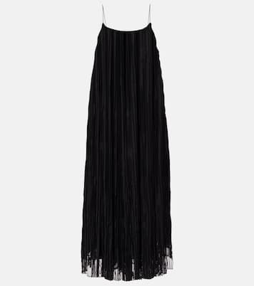 Embroidered floral tulle maxi dress | Toteme