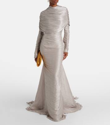Ruched gown | Marmar Halim