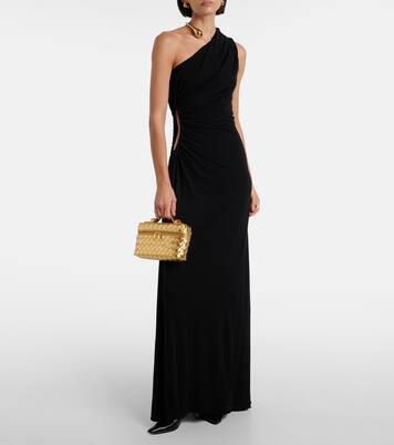 Bang Bang金属感皮革化妆包 | Bottega Veneta