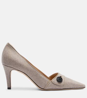Lulumae 70 herringbone pumps | Manolo Blahnik