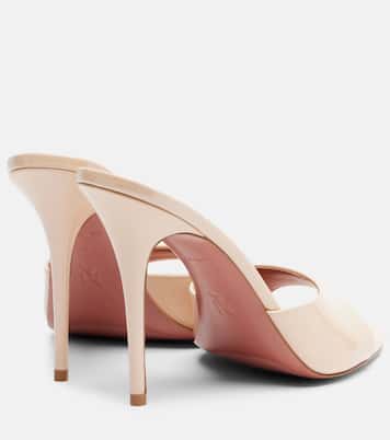 Mules Elodie 105 in vernice | Amina Muaddi