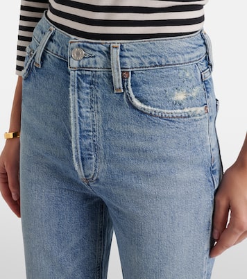90’s Pinch Waist Crop straight jeans | Agolde