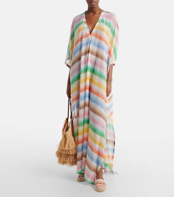 Elle Zigzag lamé espadrilles | Missoni