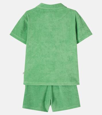 Mael terry polo shirt and shorts set | Cozmo