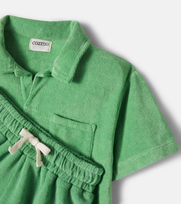 Mael terry polo shirt and shorts set | Cozmo