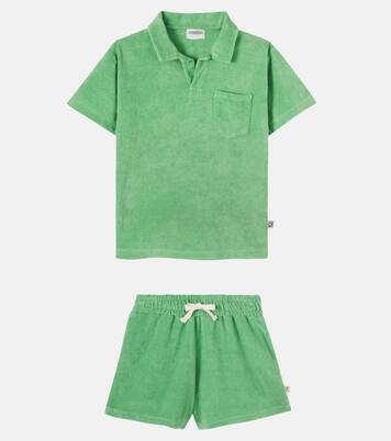 Mael terry polo shirt and shorts set | Cozmo