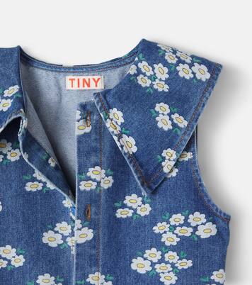 Kleid aus Denim | Tinycottons