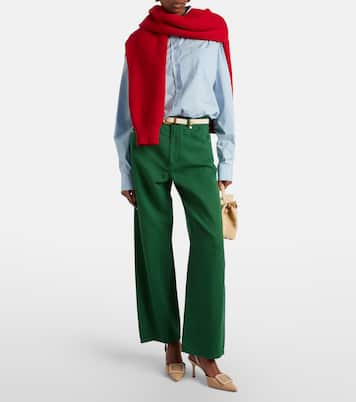 Pantaloni Onorata in cotone e lino a gamba larga | 'S Max Mara