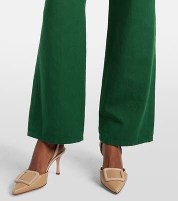 Pantaloni Onorata in cotone e lino a gamba larga | 'S Max Mara