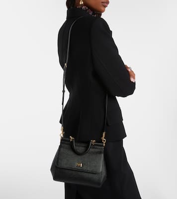 Sicily Small leather shoulder bag | Dolce&Gabbana