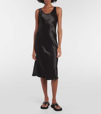 Leisure - Abito midi Talete in raso | Max Mara