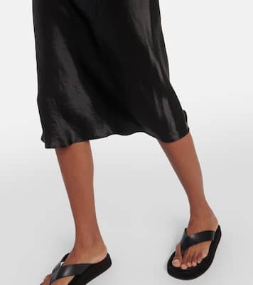 Leisure - Abito midi Talete in raso | Max Mara