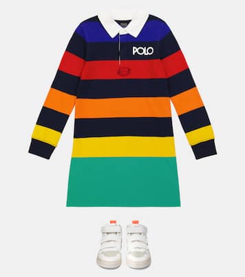 Baskets V-10 en cuir et daim synthétiques | Veja Kids