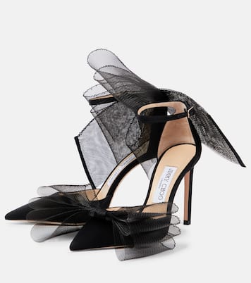 Averly 100 bow-trimmed pumps | Jimmy Choo