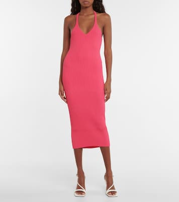 Midikleid aus Rippstrick | Helmut Lang