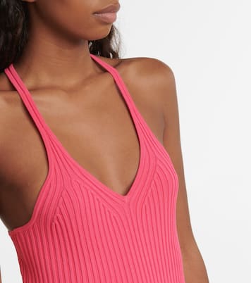 Midikleid aus Rippstrick | Helmut Lang