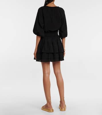Vestido corto Ariel de algodón | Poupette St Barth