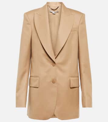 Wool flannel blazer | Stella McCartney