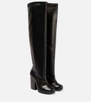 Botas mosqueteras de piel | Lemaire