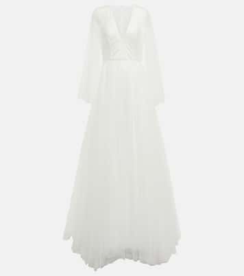Bridal tulle gown | Costarellos