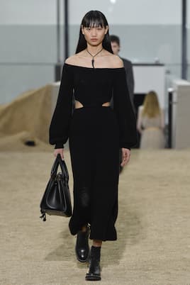 Cutout cashmere and wool midi dress | Chloé