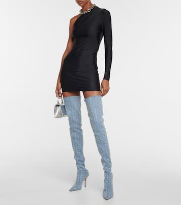 Holly Mama denim over-the-knee boots | Paris Texas