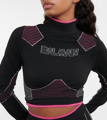 Crop top con logo | Balmain