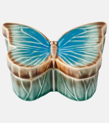 Cloudy Butterflies Small box by Claudia Schiffer | Bordallo Pinheiro