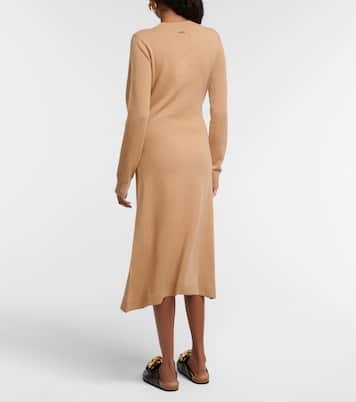 Bucked wool midi dress | JW Anderson