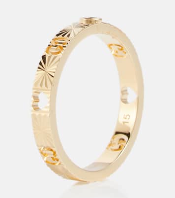 Bague Icon en or 18 ct et diamant | Gucci