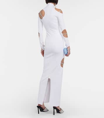 Embellished cutout maxi dress | Christopher Kane