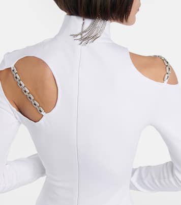 Embellished cutout maxi dress | Christopher Kane