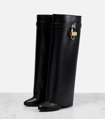 Bottes Shark Lock en cuir | Givenchy