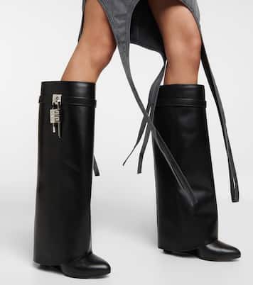 Bottes Shark Lock en cuir | Givenchy